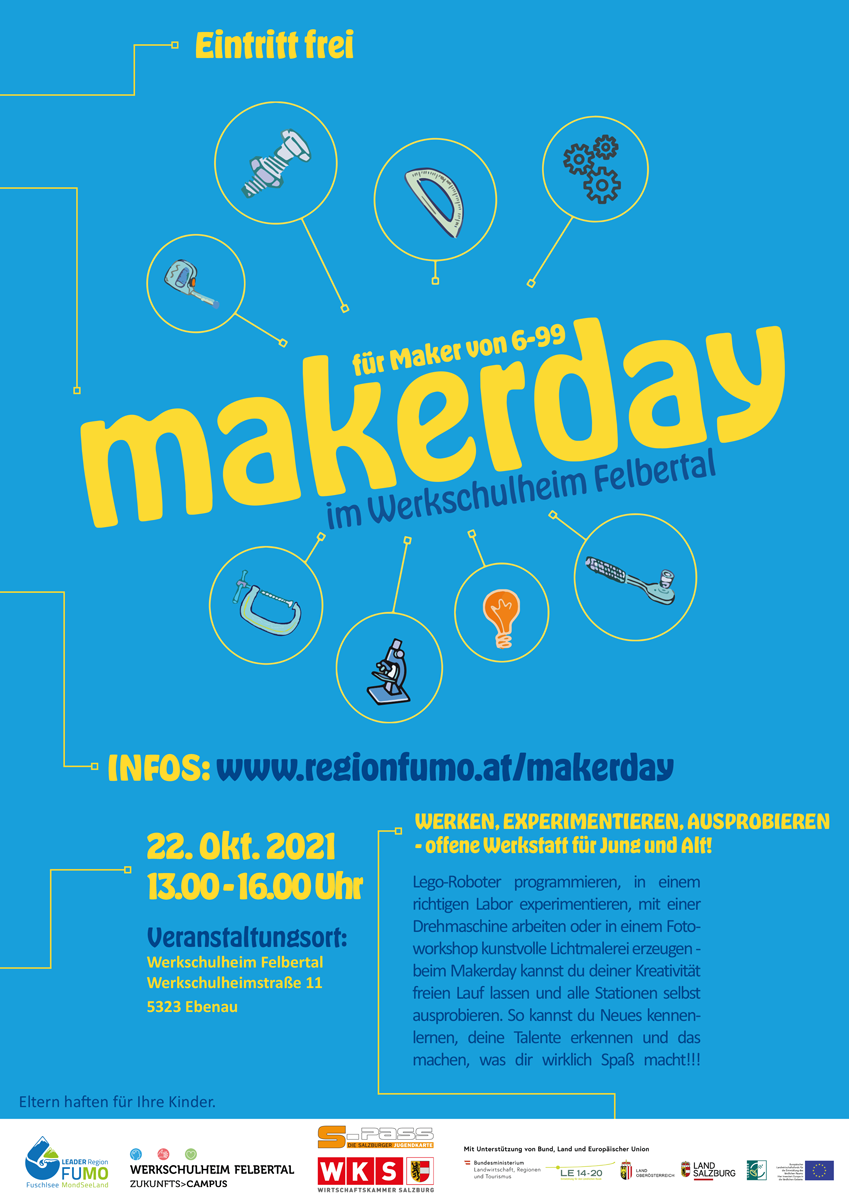 Plakat Makerday 2021