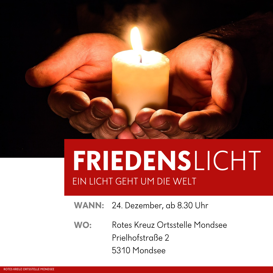 Friedenslicht - Ein Licht geht um die Welt