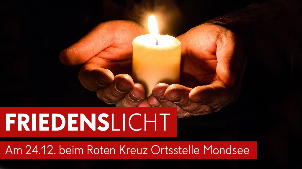 Friedenslicht - Rotes Kreuz